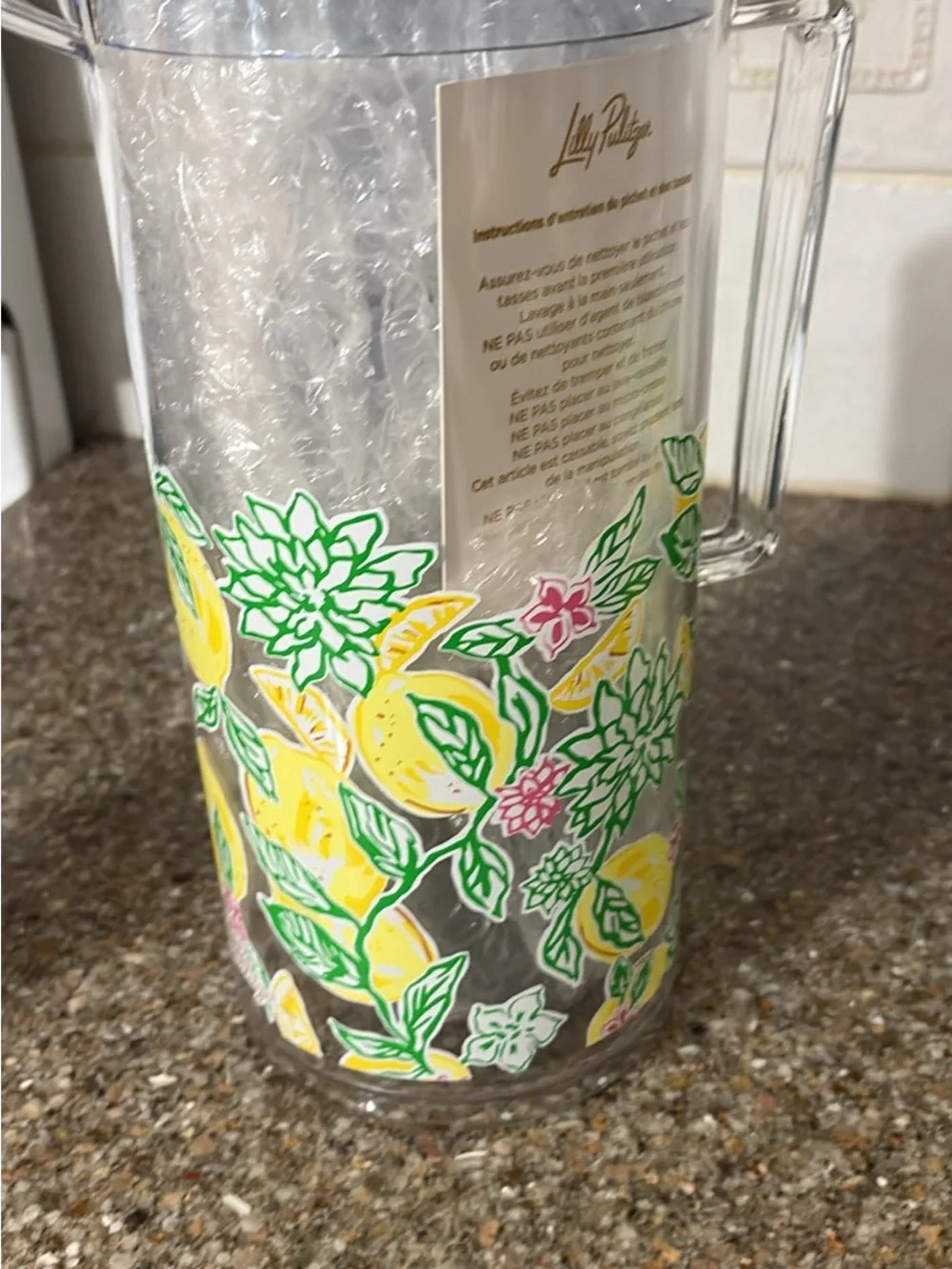 Lilly Pulitzer Pitcher & Cup Set